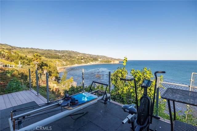 44 Sea Cove Dr, Rancho Palos Verdes, CA 90275 - balcony featuring a water view