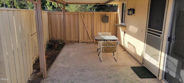 view of patio / terrace