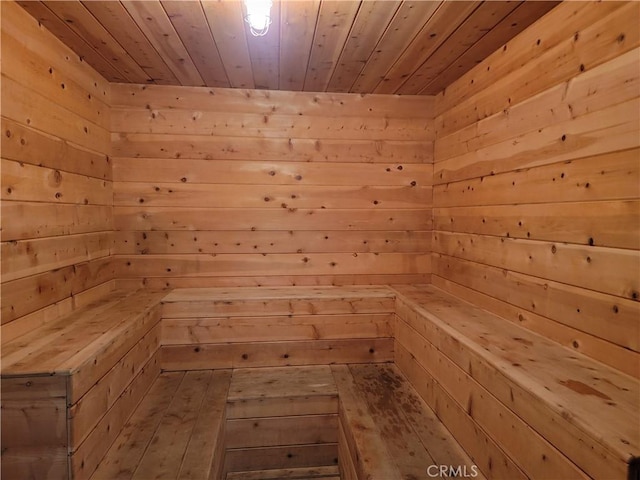 view of sauna / steam room