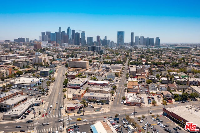 view of aerial view