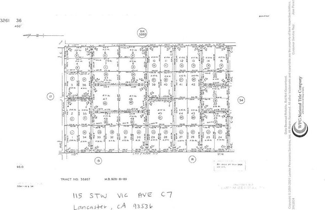 0 115th St E, Lancaster CA, 93536 land for sale