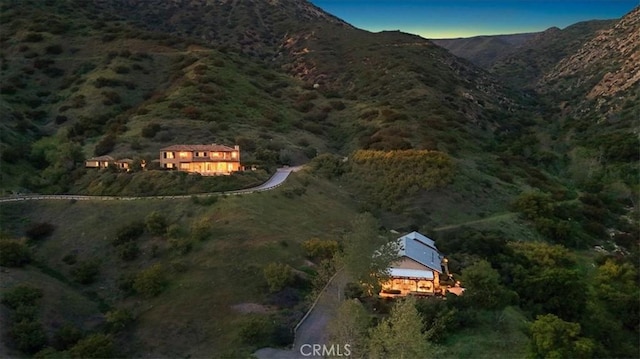 2835 Hermitage Rd, Ojai, CA 93023 - birds eye view of property featuring a mountain view