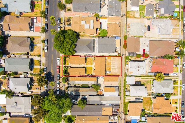 bird's eye view