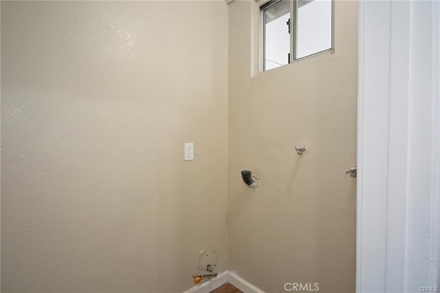 view of laundry room