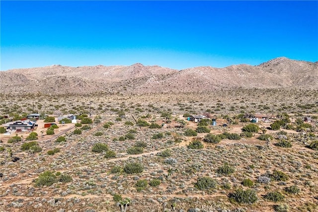 view of mountain feature