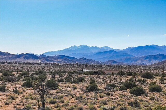 view of mountain feature