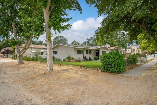 view of ranch-style house