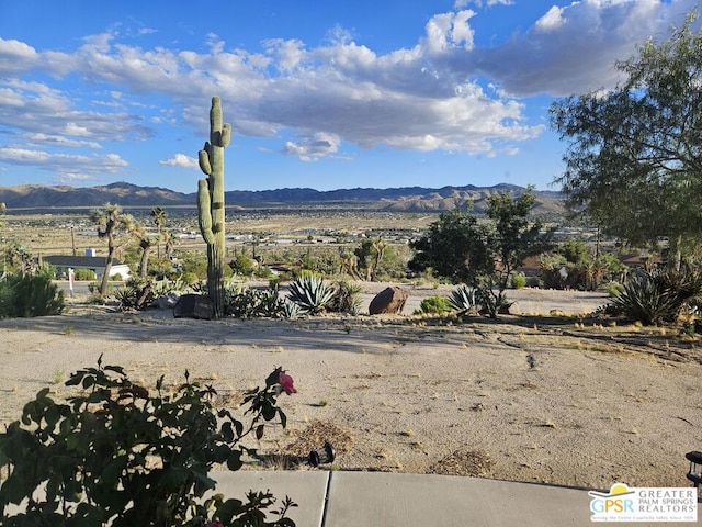 view of mountain view