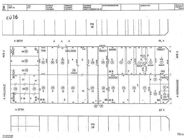 0 37th Pl, Los Angeles CA, 90018 land for sale