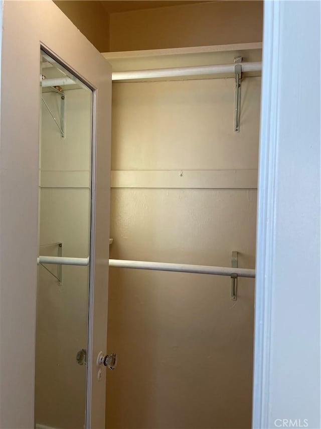 view of closet