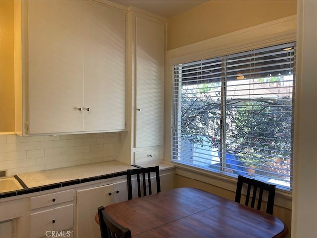 view of dining area