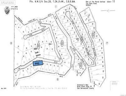 22634 Oak Dr, Crestline CA, 92325 land for sale