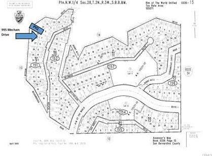 0 Mecham Dr, Lake Arrowhead CA, 92352 land for sale