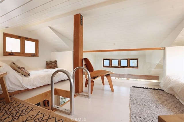 667 Glenneyre St, Laguna Beach, CA 92651 - bedroom featuring lofted ceiling