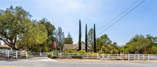 view of road