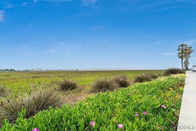 exterior space featuring a rural view