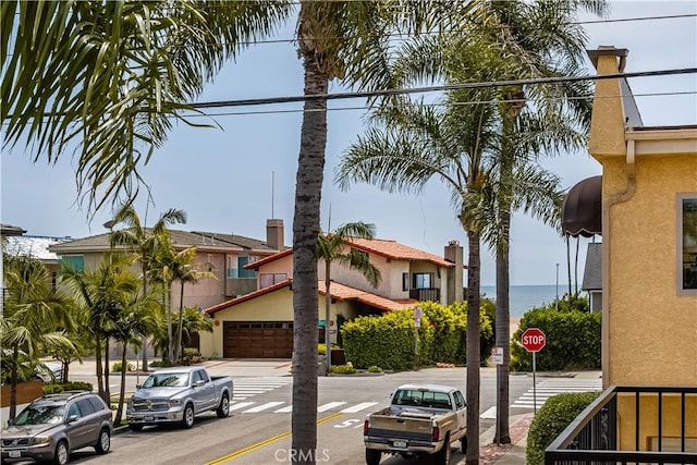 view of road