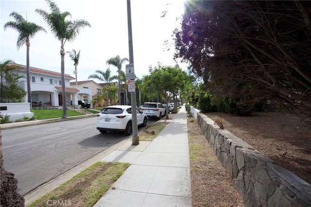 view of street