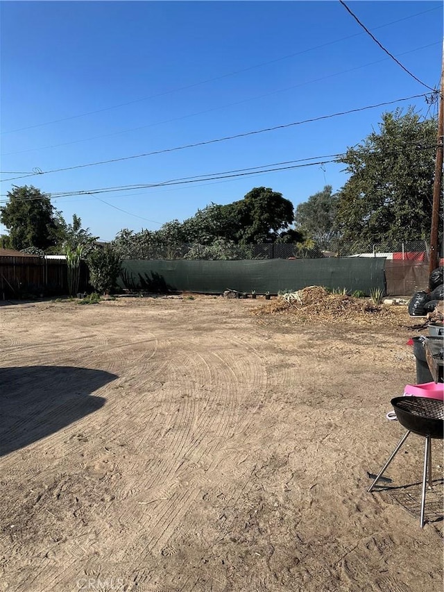view of yard