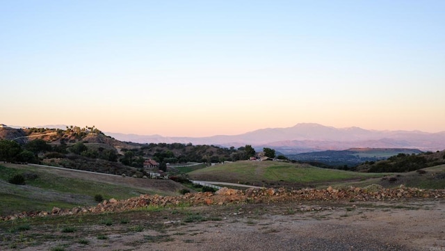 view of property view of mountains