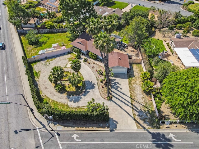 view of birds eye view of property