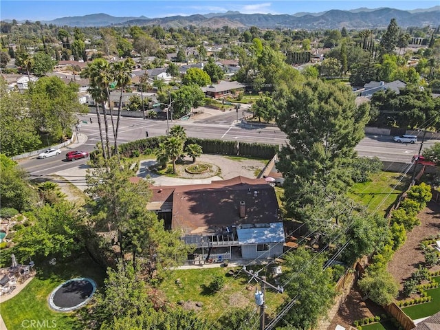 1633 Montgomery Rd, Thousand Oaks, CA 91360 - aerial view featuring a mountain view
