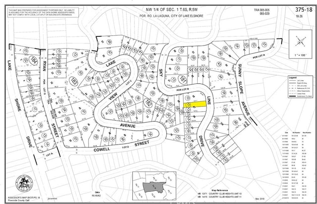 0 Skyline Dr, Lake Elsinore CA, 92530 land for sale