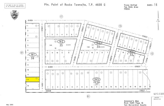 0 Alder St, Trona CA, 93562 land for sale