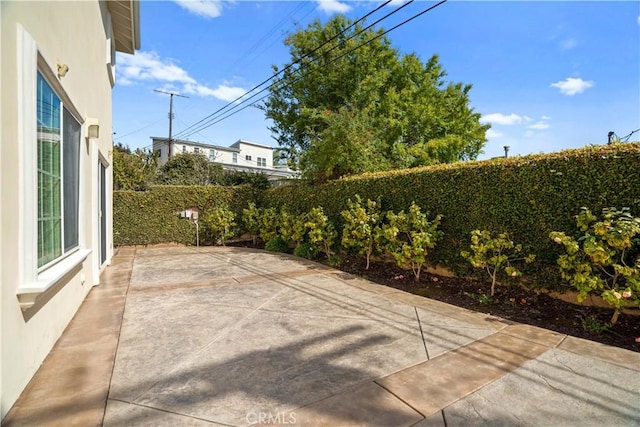 7264 W 88th Pl, Los Angeles, CA 90045 - fenced backyard with a patio area
