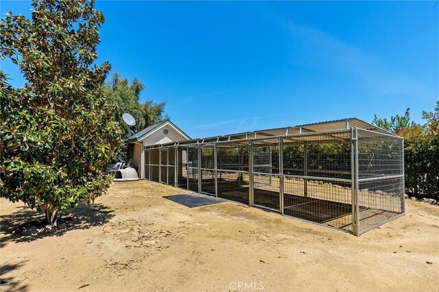 view of stable