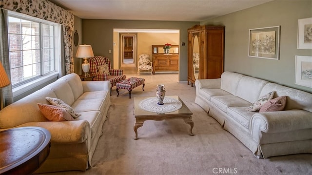 view of living room