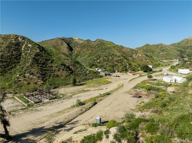 view of mountain feature