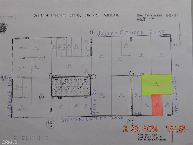 0 Silver Valley Rd, Newberry Springs CA, 92365 land for sale