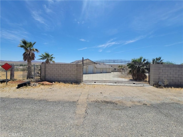 31801 Soapmine Rd, Barstow, CA 92311 - view of gate
