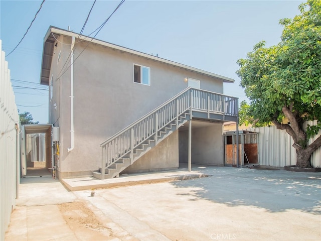 view of back of house