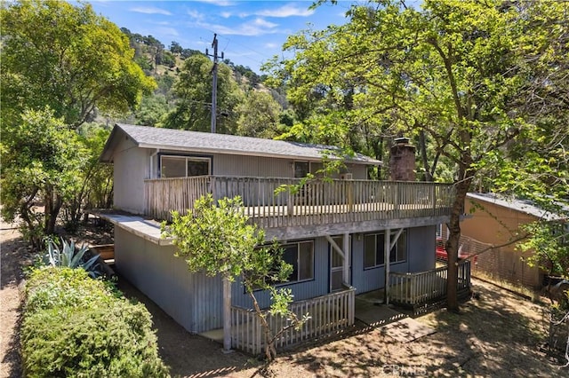 view of back of house