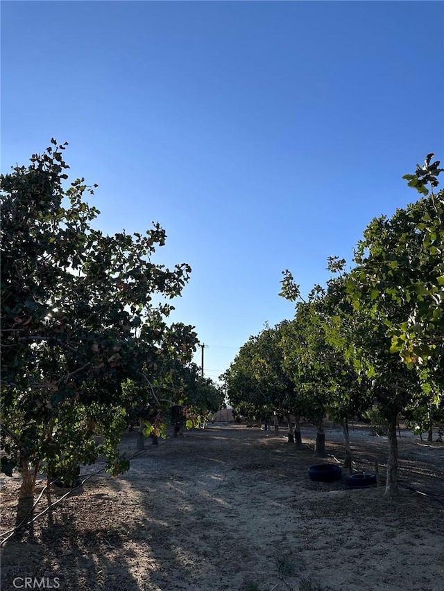 exterior space with a rural view