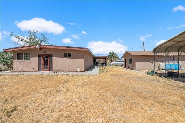 view of rear view of house