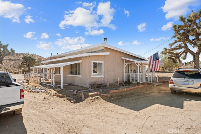 view of property exterior