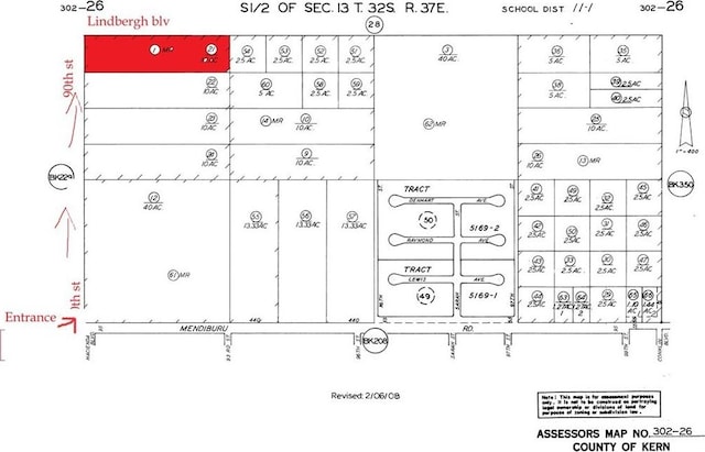 0 Lindbergh Blv, California City CA, 93505 land for sale