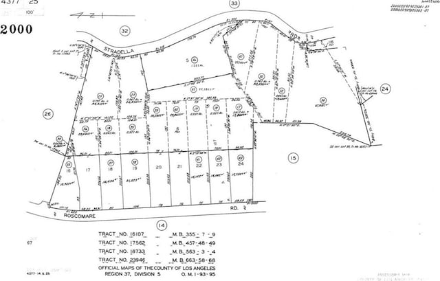 2 Roscomare Rd, Bel Air CA, 90077 land for sale