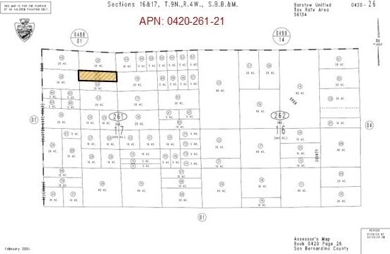 34610 Helendale Rd, Helendale CA, 92342 land for sale