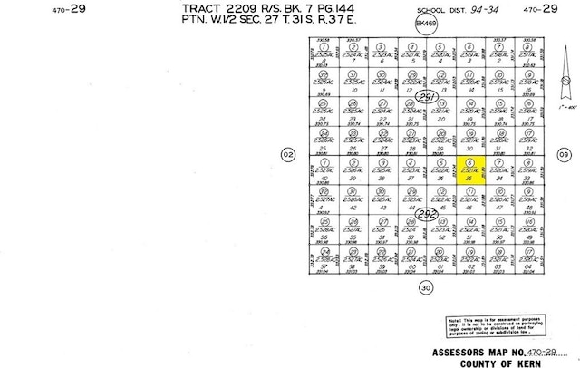 0 Isabella Blvd, California City CA, 93505 land for sale