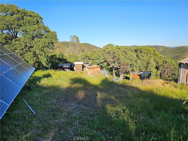 view of mountain feature