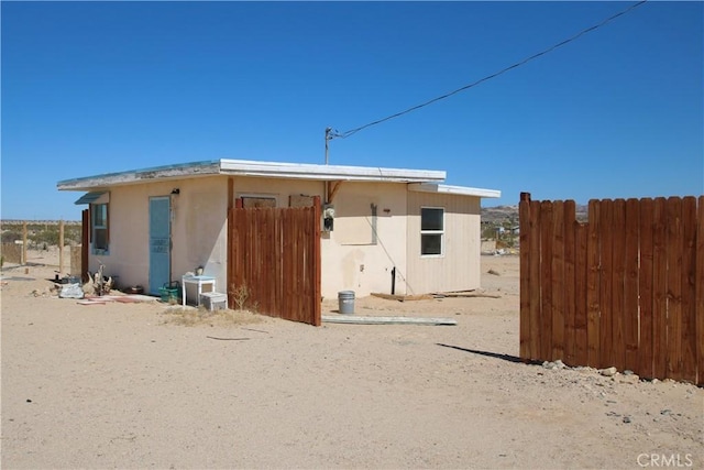 view of back of property