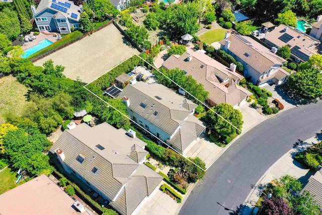 view of birds eye view of property