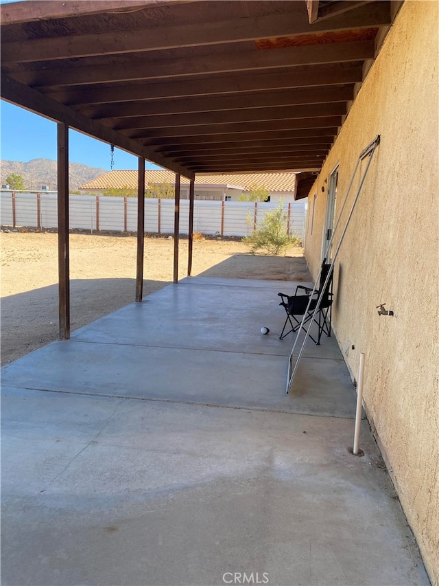 view of patio / terrace