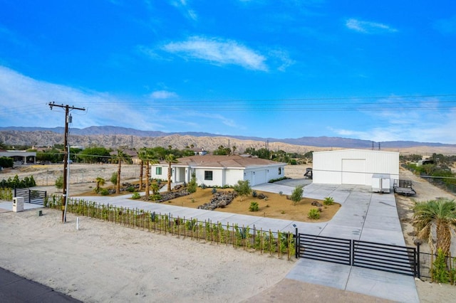 view of property view of mountains