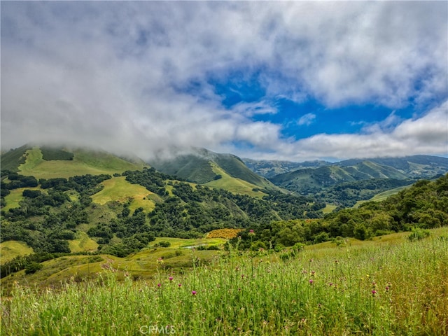 view of mountain view