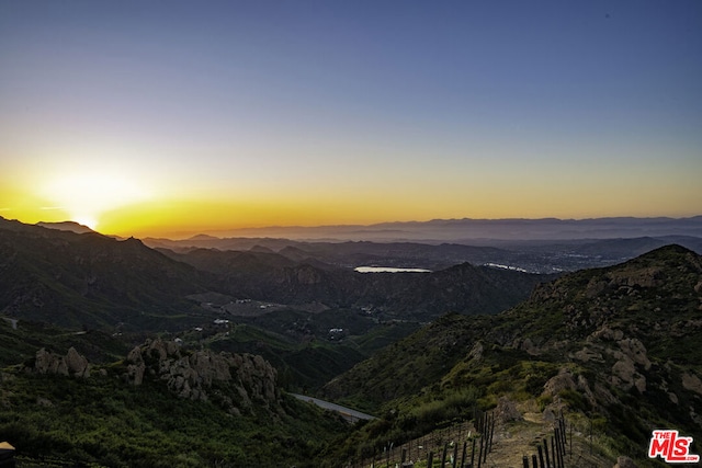 view of mountain view